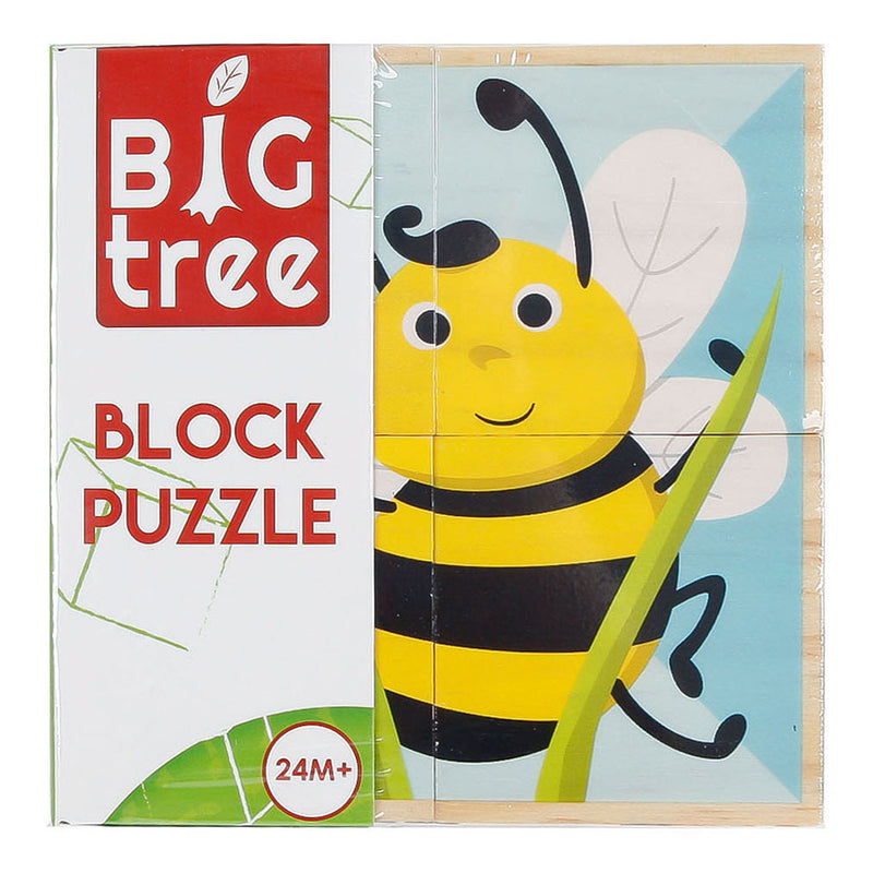 Afbeelding laden in galerijviewer, Toys amsterdam blokkenpuzzel dieren junior hout 10 cm 4-delig
