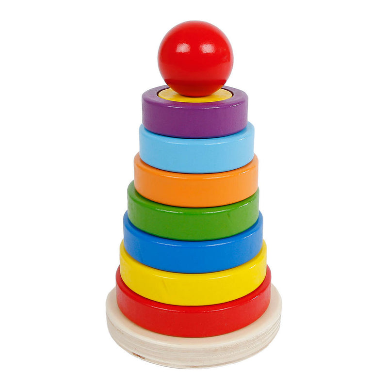 Load image into Gallery viewer, Houten stapelpiramide fsc, 16dlg.
