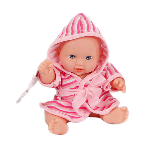 Load image into Gallery viewer, Toys amsterdam babypop met badjas, 20cm
