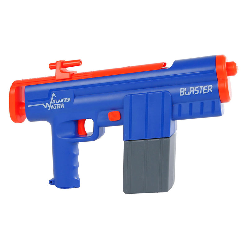 Afbeelding laden in galerijviewer, Sun fun waterpistool elektrisch blauw oranje, 34,5cm
