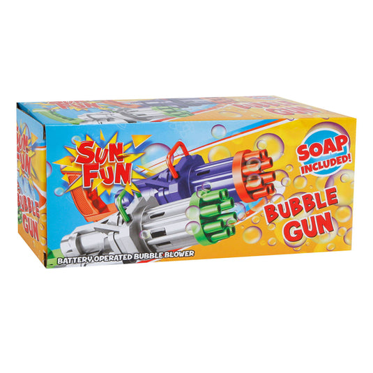 Sun fun super bellenblaaspistool met zeep, 37cm
