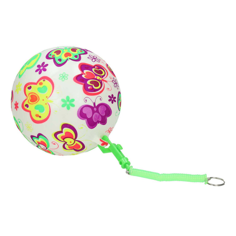 Load image into Gallery viewer, Gametime bal met vlinders aan koord, 21cm
