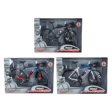 Racefiets die-cast kleur
