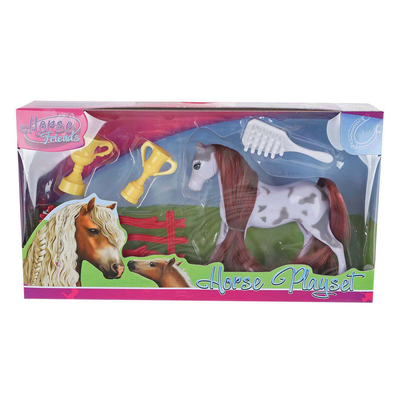 Load image into Gallery viewer, Horse friends speelfiguur paard met bekers
