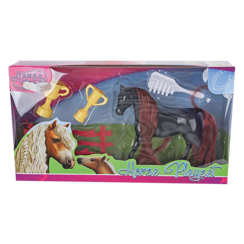 Load image into Gallery viewer, Horse friends speelfiguur paard met bekers
