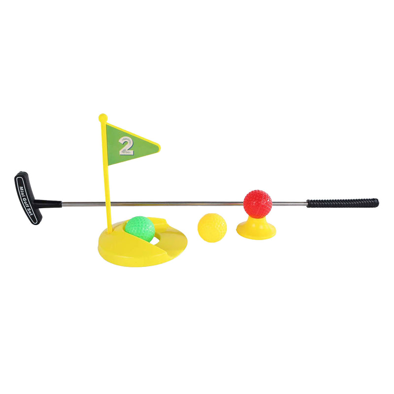 Load image into Gallery viewer, Sun fun golfset met 3 ballen en putje
