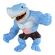 Brainboooom stretch monsterroofdier haai, 22cm