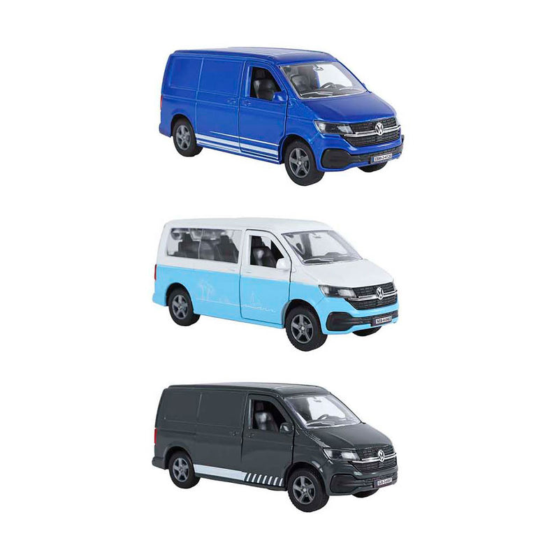 Load image into Gallery viewer, Kids globe vw transporter die cast pb 3ass 13,5cm
