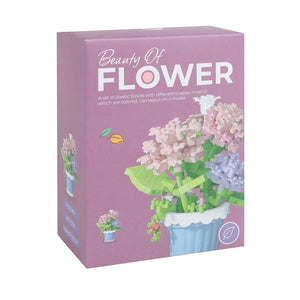 Van manen bloemen bouwset plant in pot - bouwstenen speelgoed 365dlg.