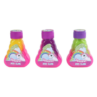 Unicorn regenboog poo slijm, 10,5cm