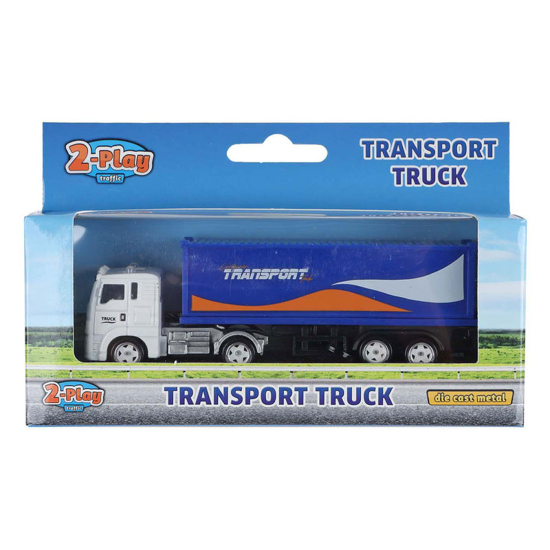 Afbeelding laden in galerijviewer, 2-play vrachtwagen die-cast, 12cm

