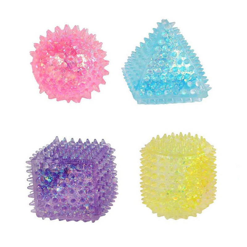 Chargez l'image dans la visionneuse de la galerie, Glamour antistress knijpvormpjes 4cm, 3st.
