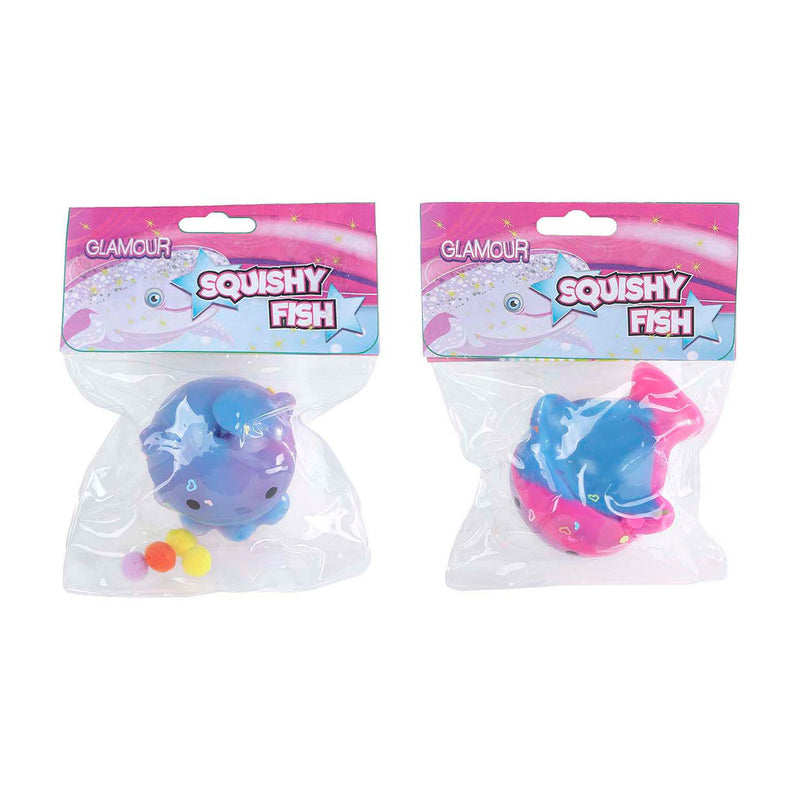 Load image into Gallery viewer, Glamour squishy walvisje met glitters
