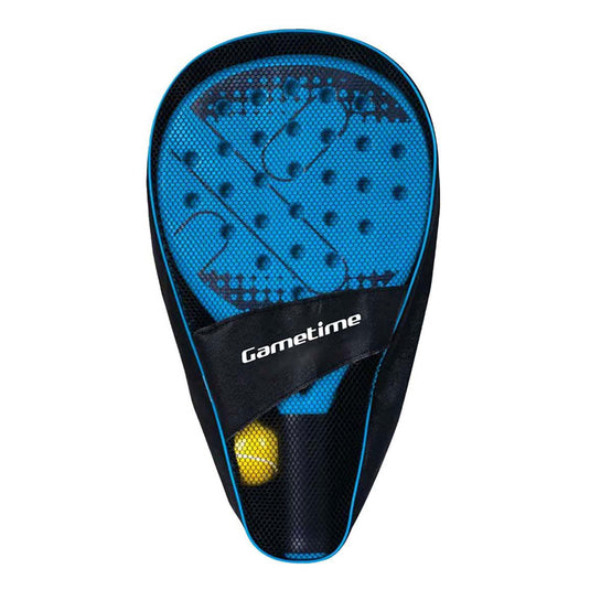 Gametime padel set 2 rackets met bal en opbergtas - sport speelgoed.