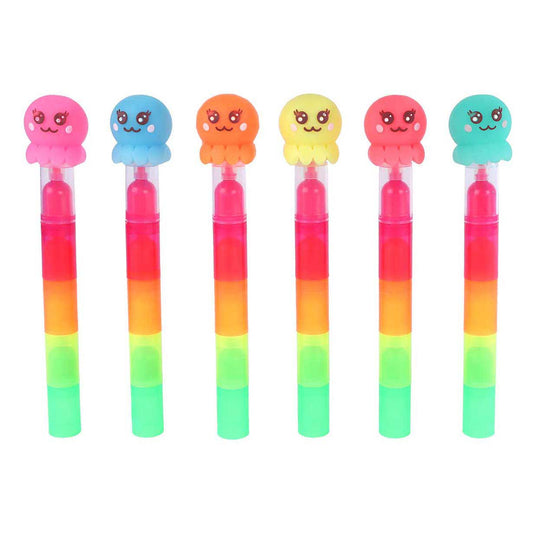 Multi markeerstiftjes octopus