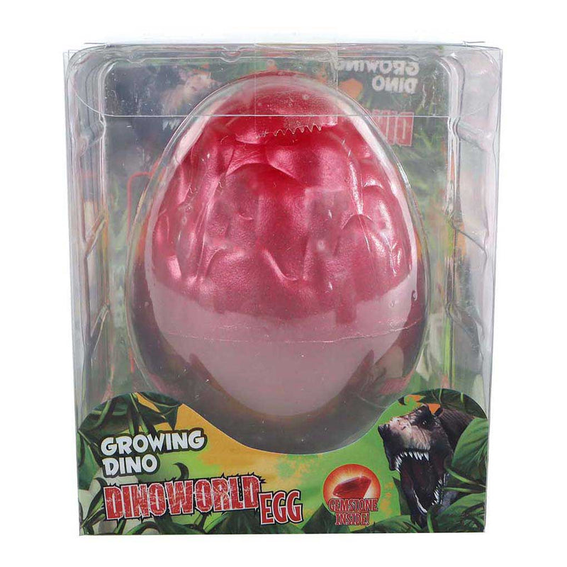 Load image into Gallery viewer, Dinoworld ei met groeiende dinosaurus met edelsteen 8cm

