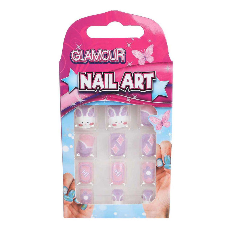 Load image into Gallery viewer, Glamour kunstnageltjes, 12st.

