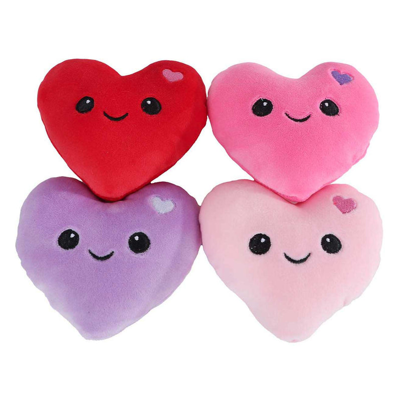 Load image into Gallery viewer, Fluffy menu pluche ijsje met 4 hartjes - 36cm
