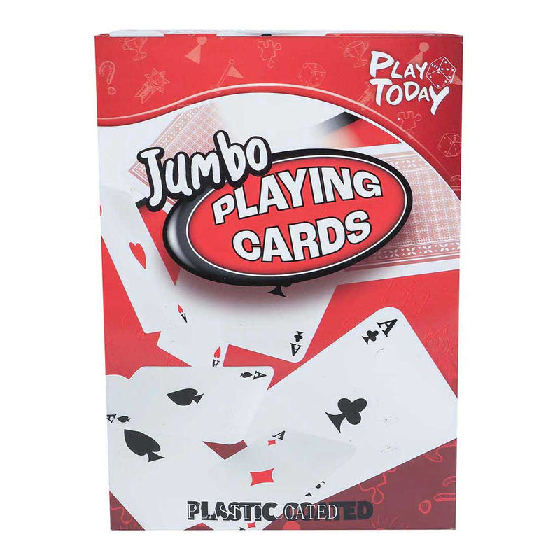 Load image into Gallery viewer, Play today jumbo speelkaarten, 17,5cm
