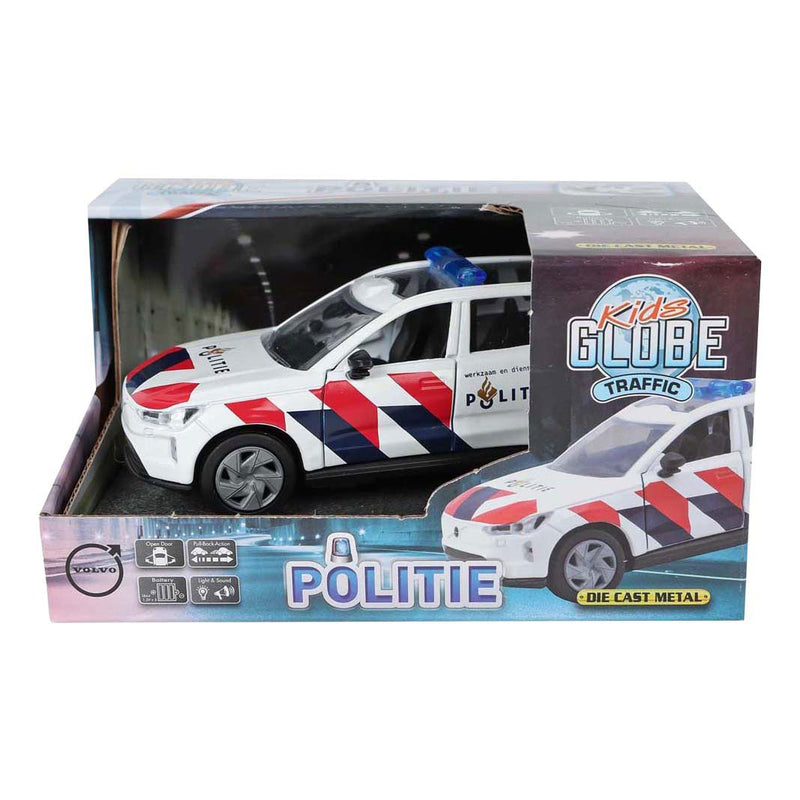Load image into Gallery viewer, Kids globe politieauto volvo ex90
