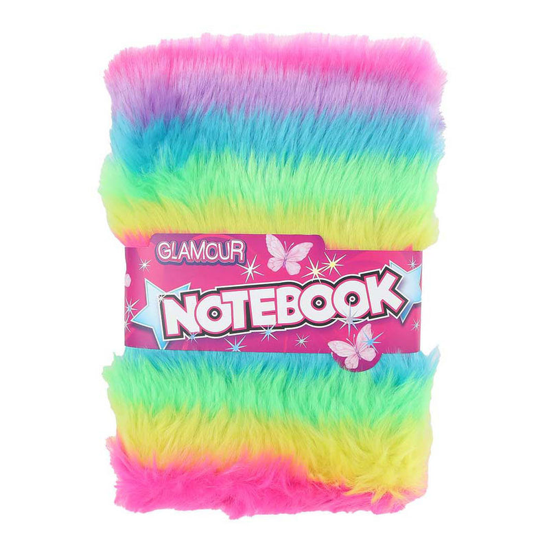 Afbeelding laden in galerijviewer, Glamour fluffy notitieboek a5 - 80 pag.

