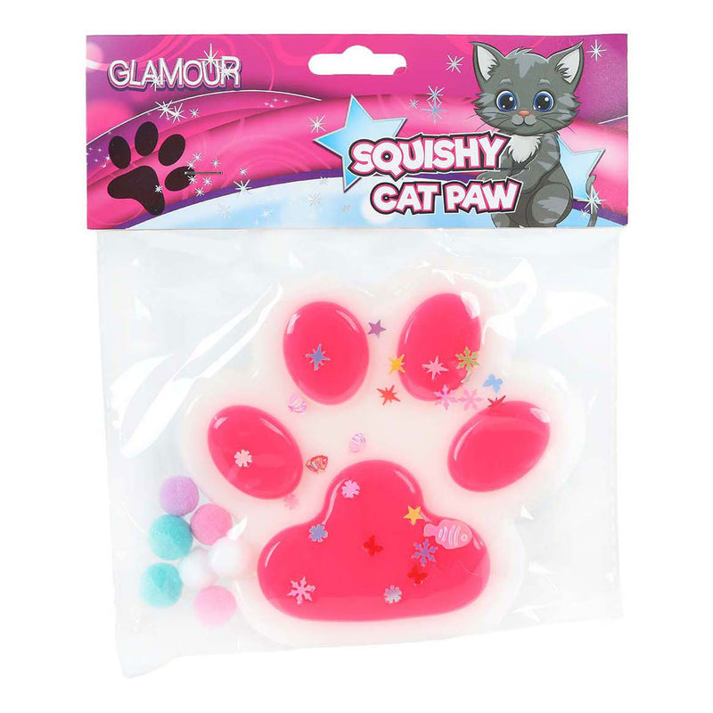 Load image into Gallery viewer, Glamour squishy mega kattenpoot 12,5cm
