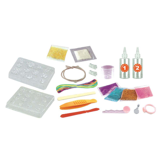 Glamour sieraden maken van crystal gel