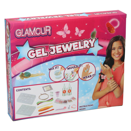 Glamour sieraden maken van crystal gel