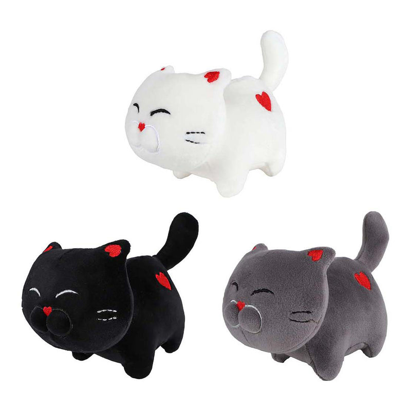 ギャラリービューアに画像をロードする, Take me home pluchen knuffelpoes met hartje - 16cm

