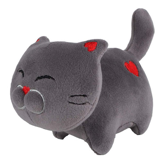 Take me home pluchen knuffelpoes met hartjes