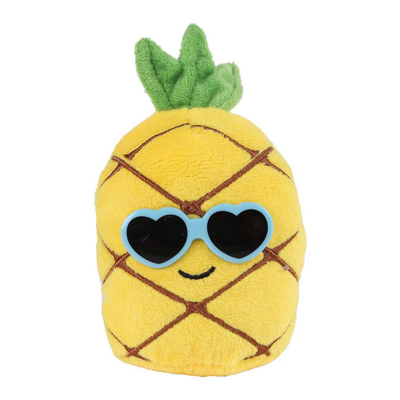 ギャラリービューアに画像をロードする, Fluffy menu fruit pluche met zonnebril 4ass 6cm
