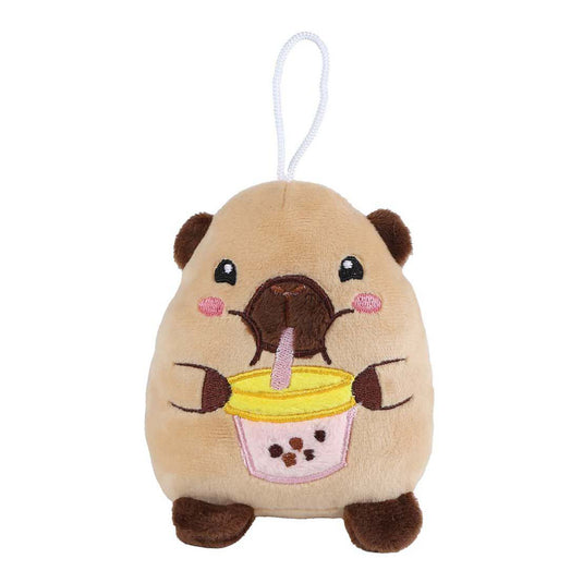 Take me home pluchen capibara knuffeltje - 14cm