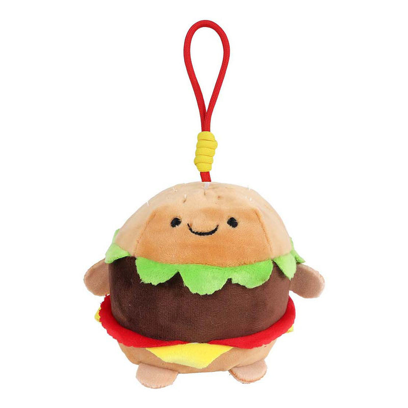 ギャラリービューアに画像をロードする, Fluffy menu fastfood sleutelhanger pluche - 9-12cm
