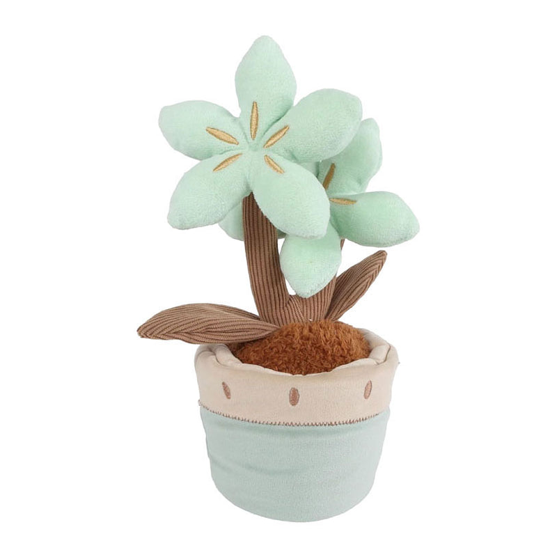 ギャラリービューアに画像をロードする, Take me home plant pluche met 2 bloemen l - 24cm
