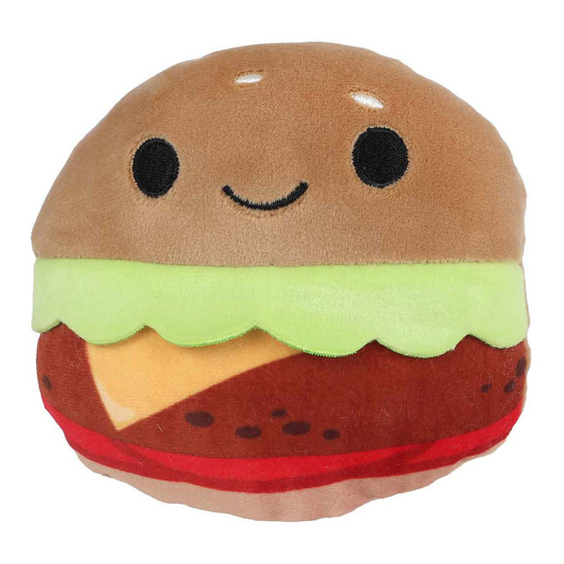 Cargue la imagen en el visor de la galería, Fluffy menu zak met 4 hamburgers pluche - 40cm
