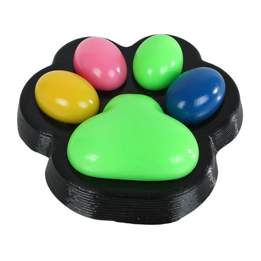 Glamour squishy mega kattenpoot 500gram 6ass 17cm