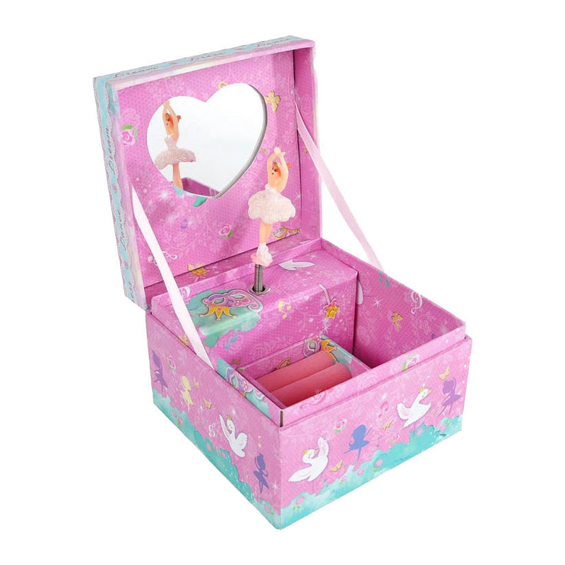 Cargue la imagen en el visor de la galería, Juwelendoosje met dansende ballerina op muziek 15cm
