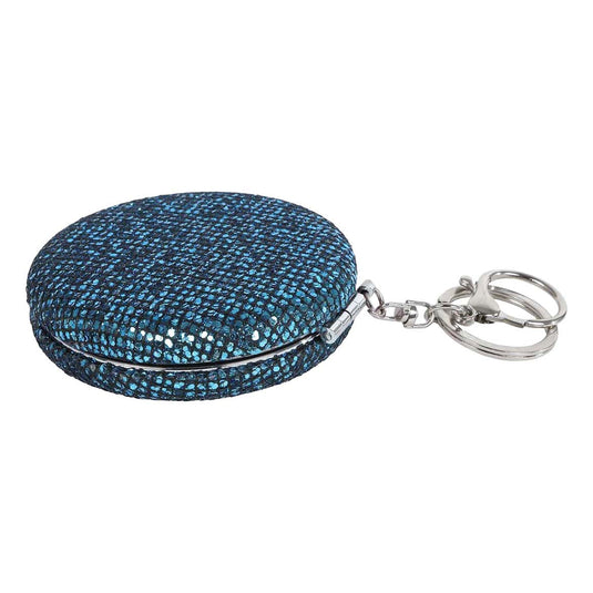 Glamour spiegeltje diamantjes - 7,5cm