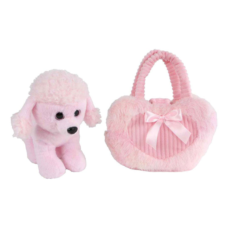 ギャラリービューアに画像をロードする, Take me home poedel in tas roze - 33x30cm
