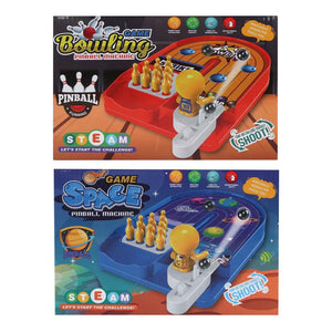 Pinball bowling game 19x13x3,5cm