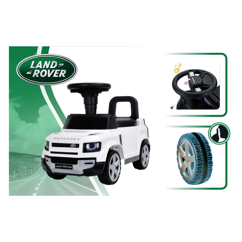 Chargez l'image dans la visionneuse de la galerie, Land rover loopauto wit met geluid - 67 cm
