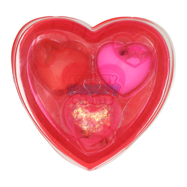 Squishy sensorische hartjes 4cm - 3st.
