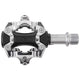 Exustar pedalen e-pm211 (spd) alu zwart