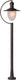 Lucide aruba - lantaarnpaal - ø 25 cm - 1xe27 - ip44 - roest bruin