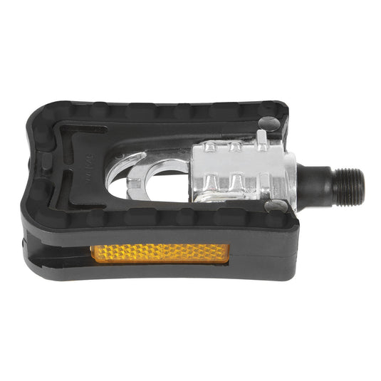 Exustar pedaalset voor vouwfiets steady f1 opklapbaar - zwart