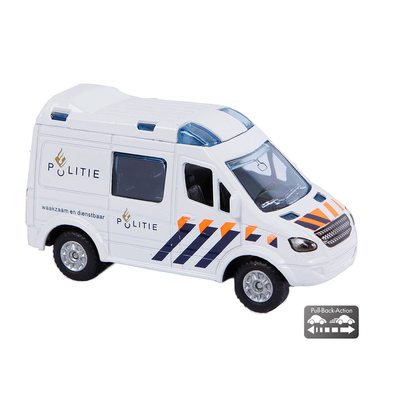 Afbeelding laden in galerijviewer, Kids globe die-cast politieauto nl
