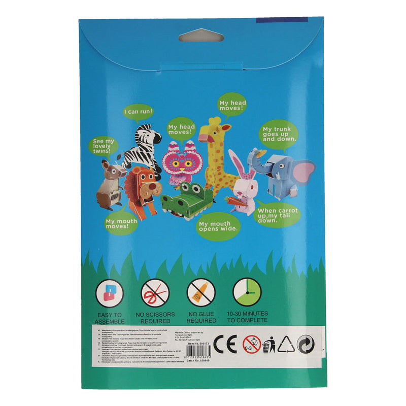 Load image into Gallery viewer, Foam 3D Puzzel Wild Dier
