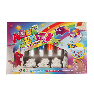 Eenhoorn 3d aqua gel figuren maken set