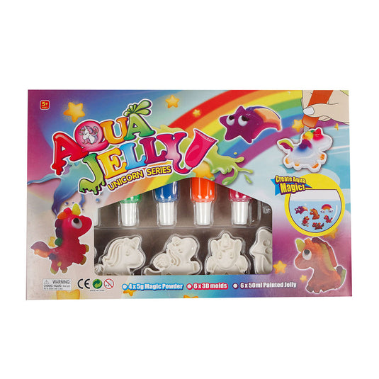 Eenhoorn 3d aqua gel figuren maken set
