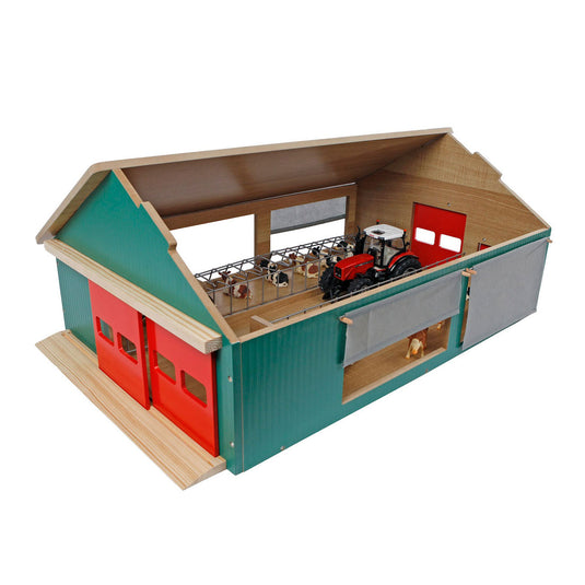 Kids globe stal met windbreekgaas 1:32